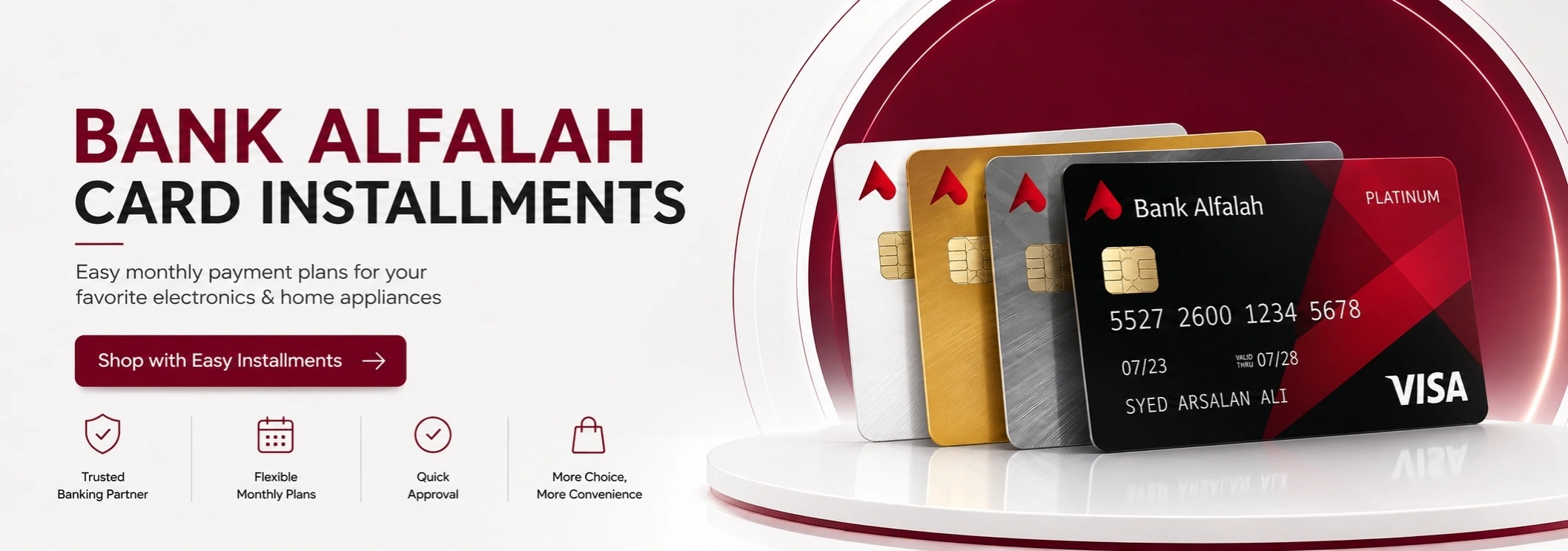 Noman Traders Installment Banner