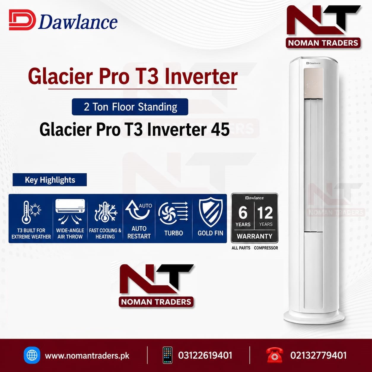 Dawlance glacier pro t3 floor standing inverter Dawlance glacier pro t3 floor standing inverter